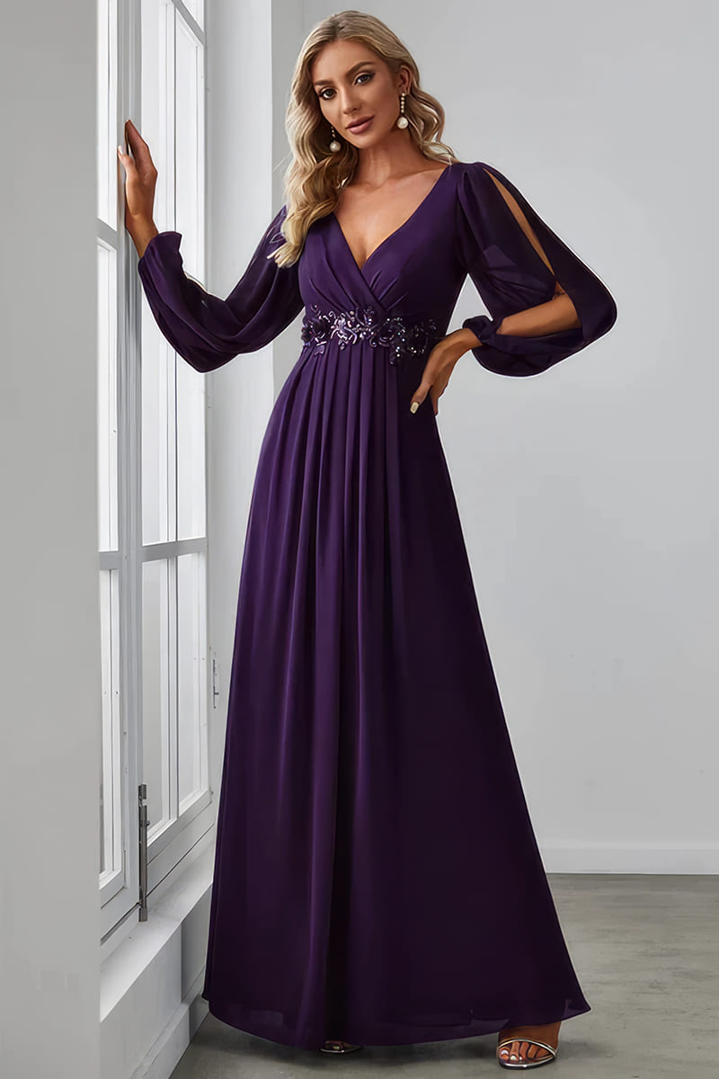 Robe Prune Mariage