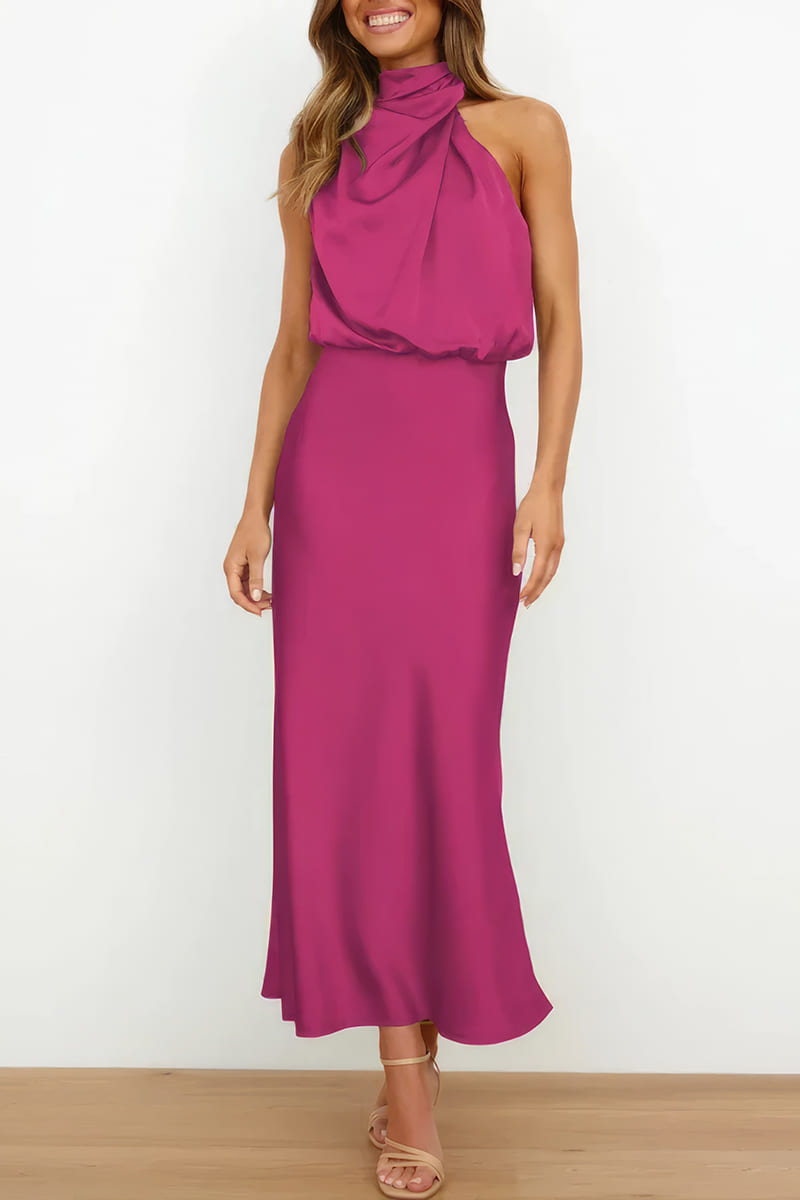 Robe Rose Fushia Mariage