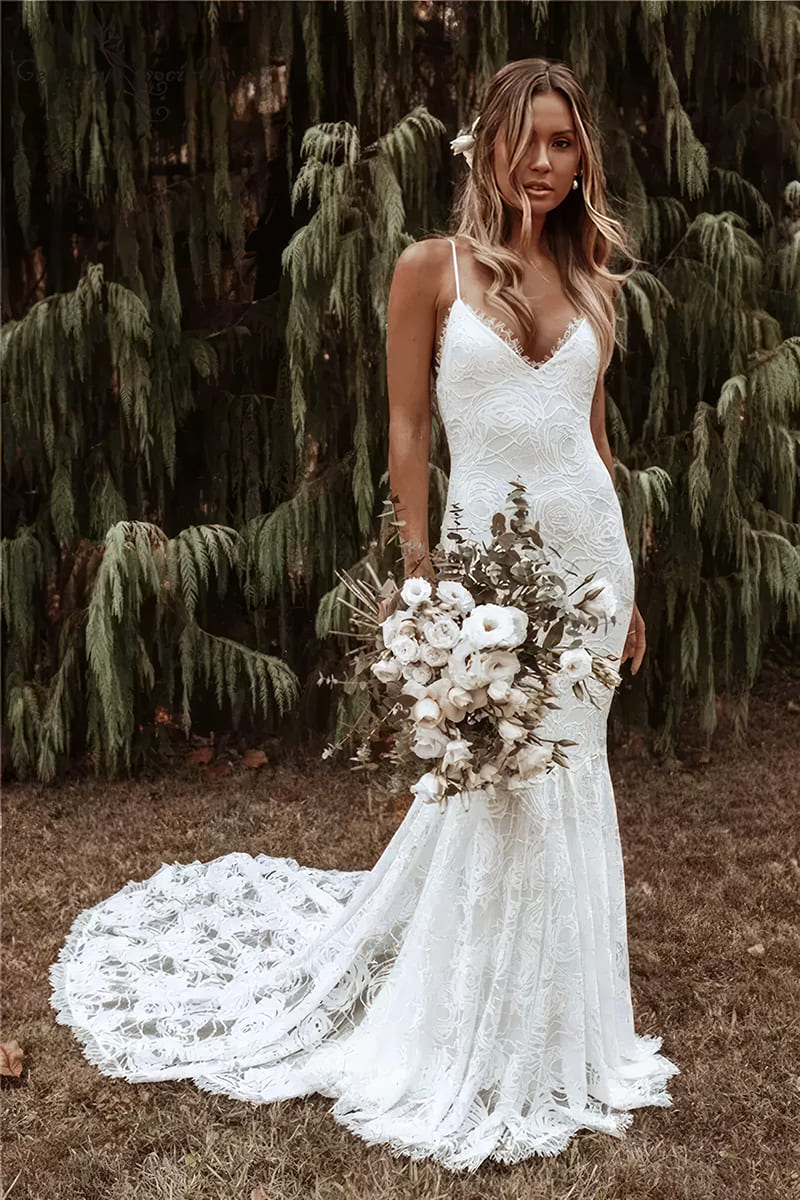 Robe De Mariée Sirène Chic | Étoile Nuptiale – Etoile Nuptiale