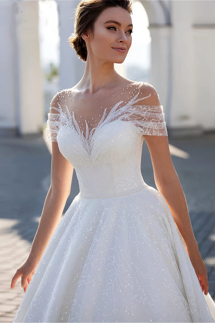 Robe De Mariée Scintillante