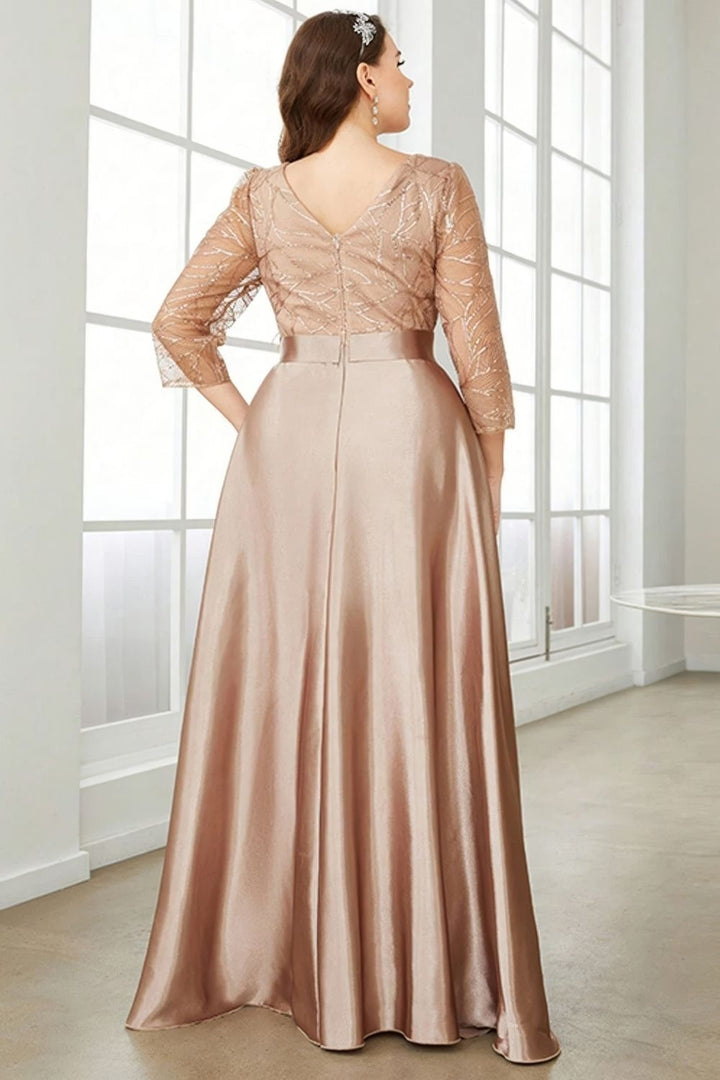 Robe Invitée au Mariage Champagne