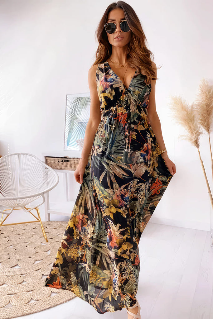 Robe Maxi Longue De Promenade Hawaïenne Tiare Hawaii - Taille Unique - Neuve Étiquetée
