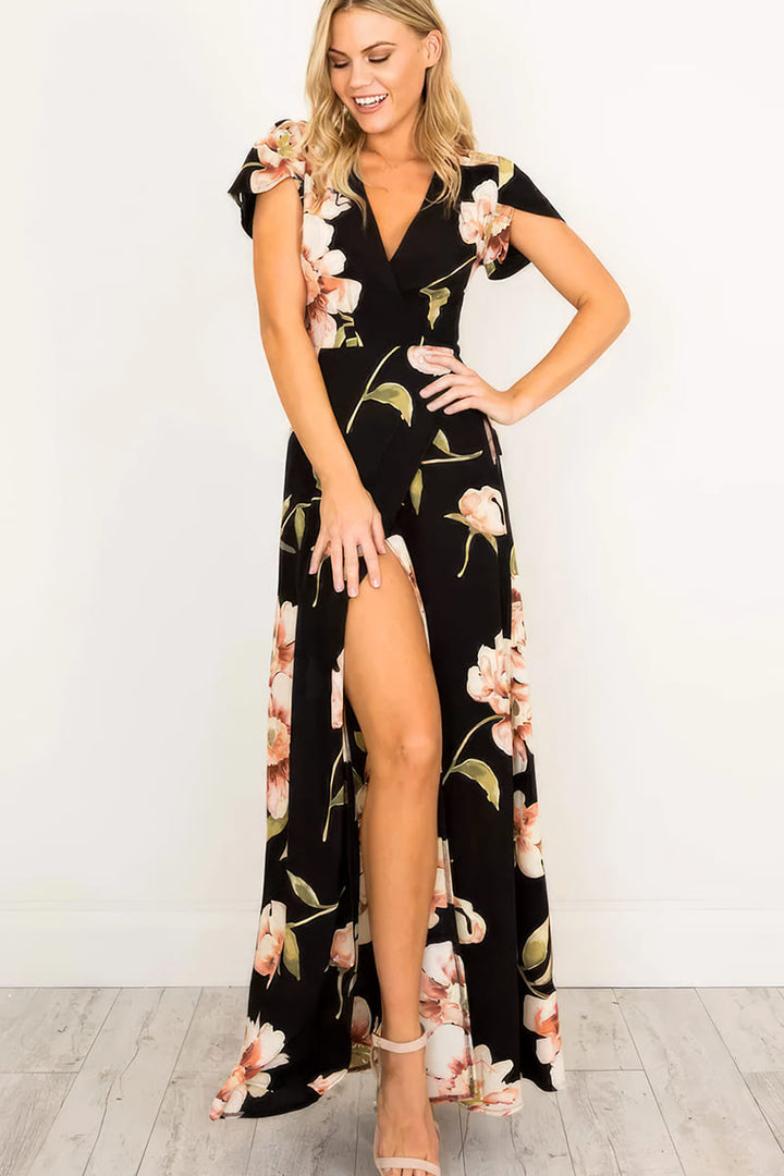 Robe Longue Bohème d'Invitée au Mariage - Zoé