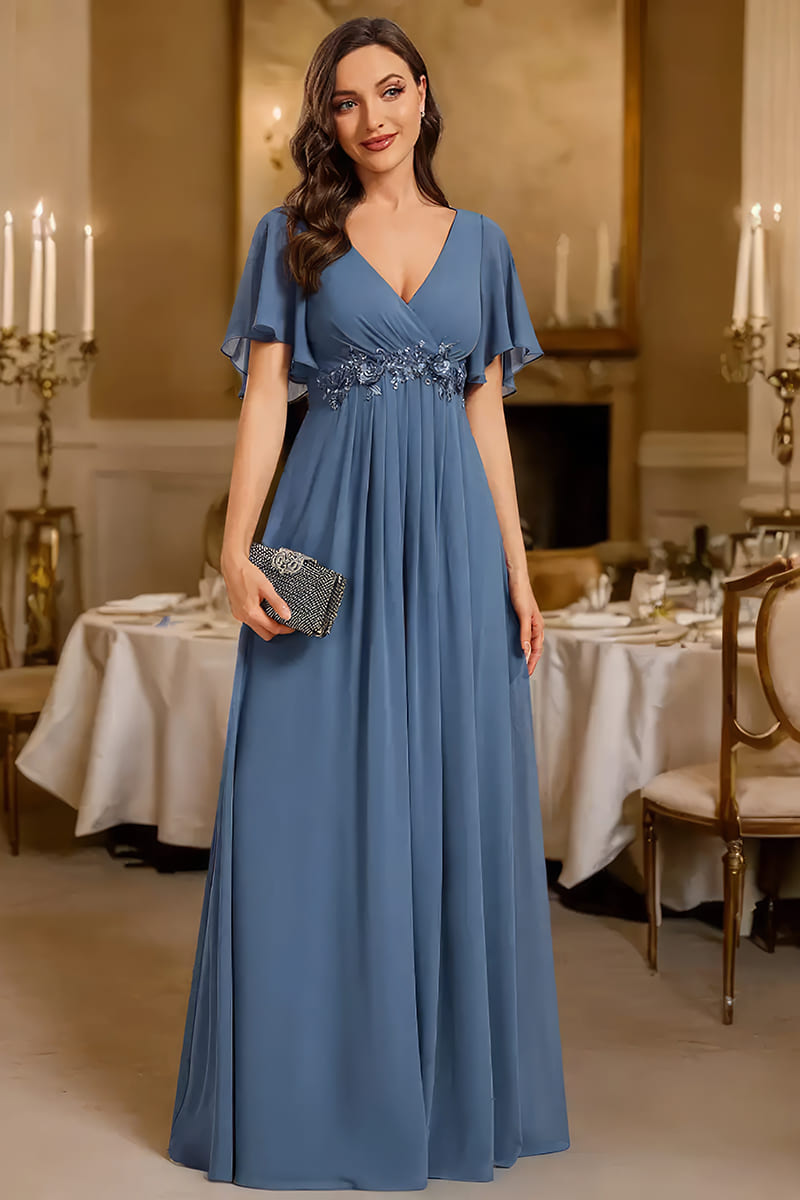 Robe Longue Cocktail d'Invitée au Mariage - Blandine