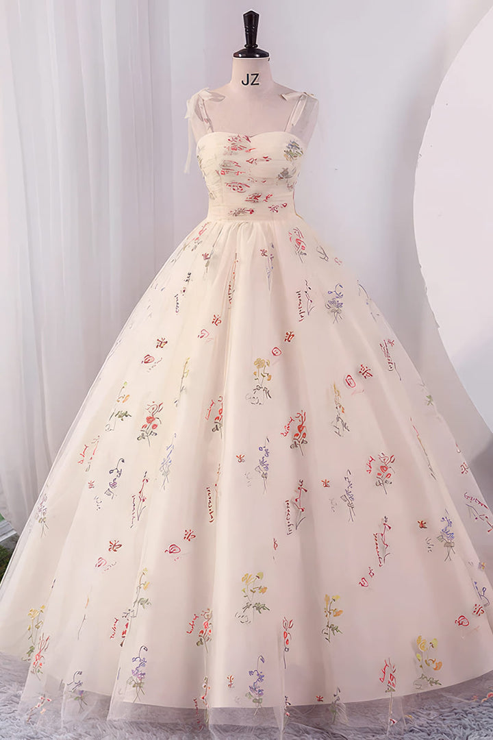 Robe Longue Fleurie Mariage