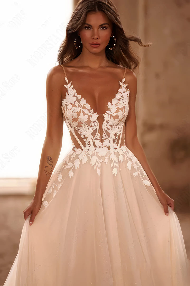 Robe de Mariage en Tulle - Yolande